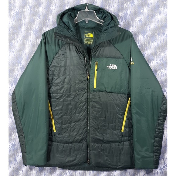 The North Face Other - The North Face Summit Series Puffer Down Parka Jacket Hooded Mens XL Green